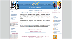 Desktop Screenshot of ecole-de-musique-reims.com